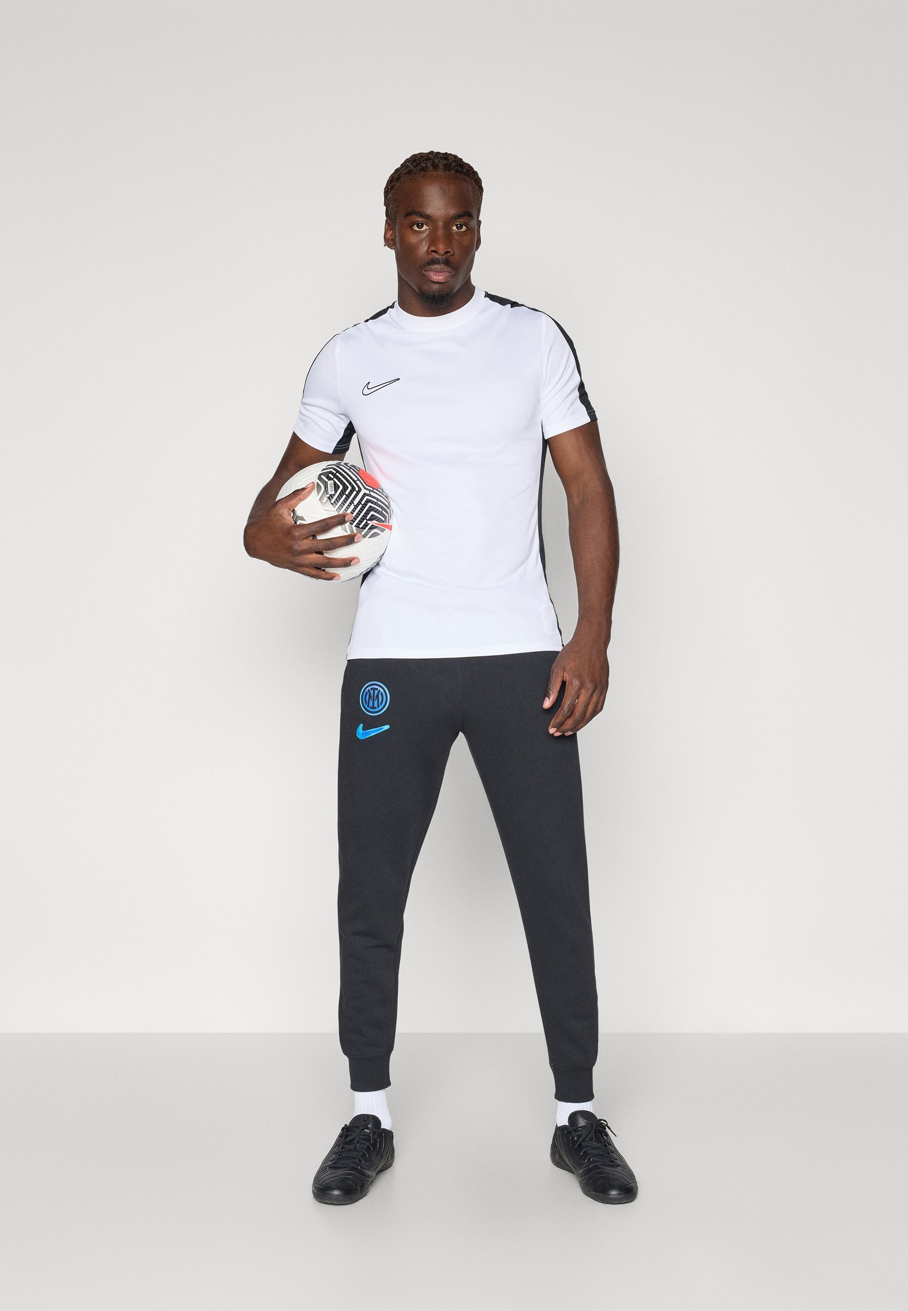 INTER MILAN CLUB JOGGER - Klubové oblečení - black/white/white