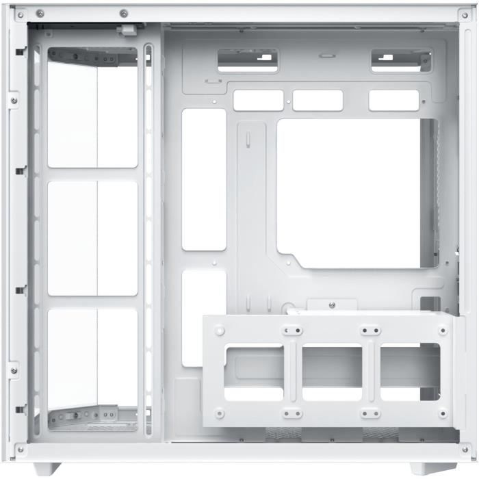 Case without power supply - XIGMATEK CUBI II Arctic - Cube - E-ATX form factor - White