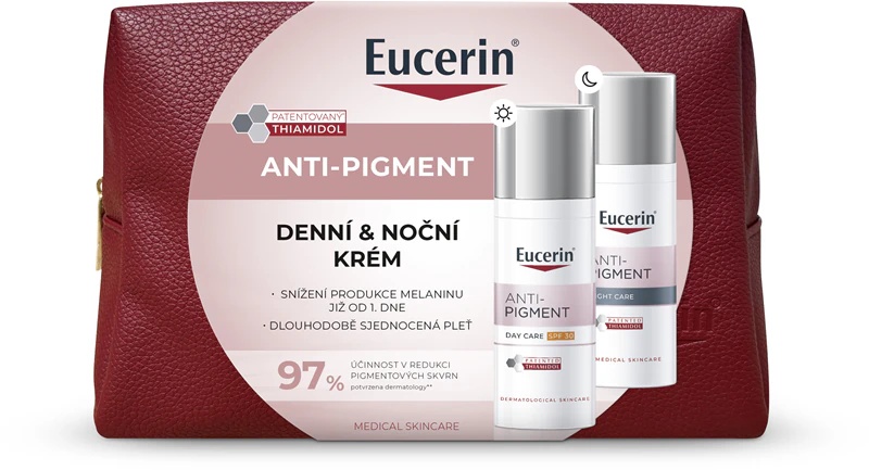 Eucerin Anti-Pigment komplekts Ziemassvētku dāvanu komplekts ādai ar pigmentācijas plankumiem