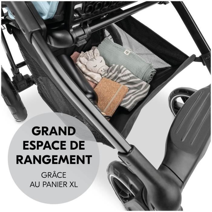 HAUCK - Passeggino compatto - SHOP N CARE - 4 ruote - Blu