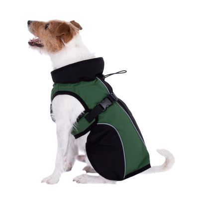 Cappotto morbido per cani - Verde