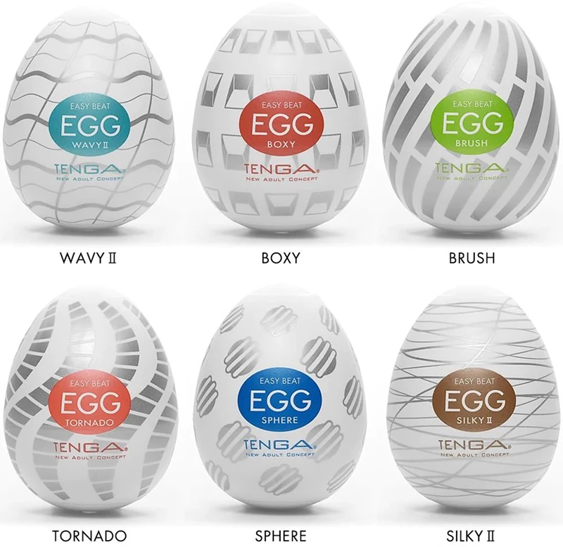 Tenga Egg Variety Pack set za masturbaciju