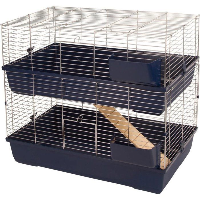 Gabbia per roditori - KERBL - Maxi Baldo Twin - 2 livelli - 100 × 53 × 86 cm
