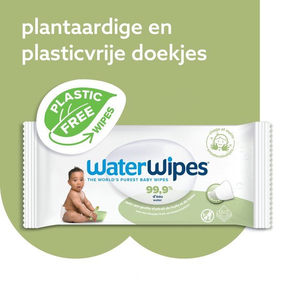 Waterwipes deguna salvetes<br>9 x 60 gabali