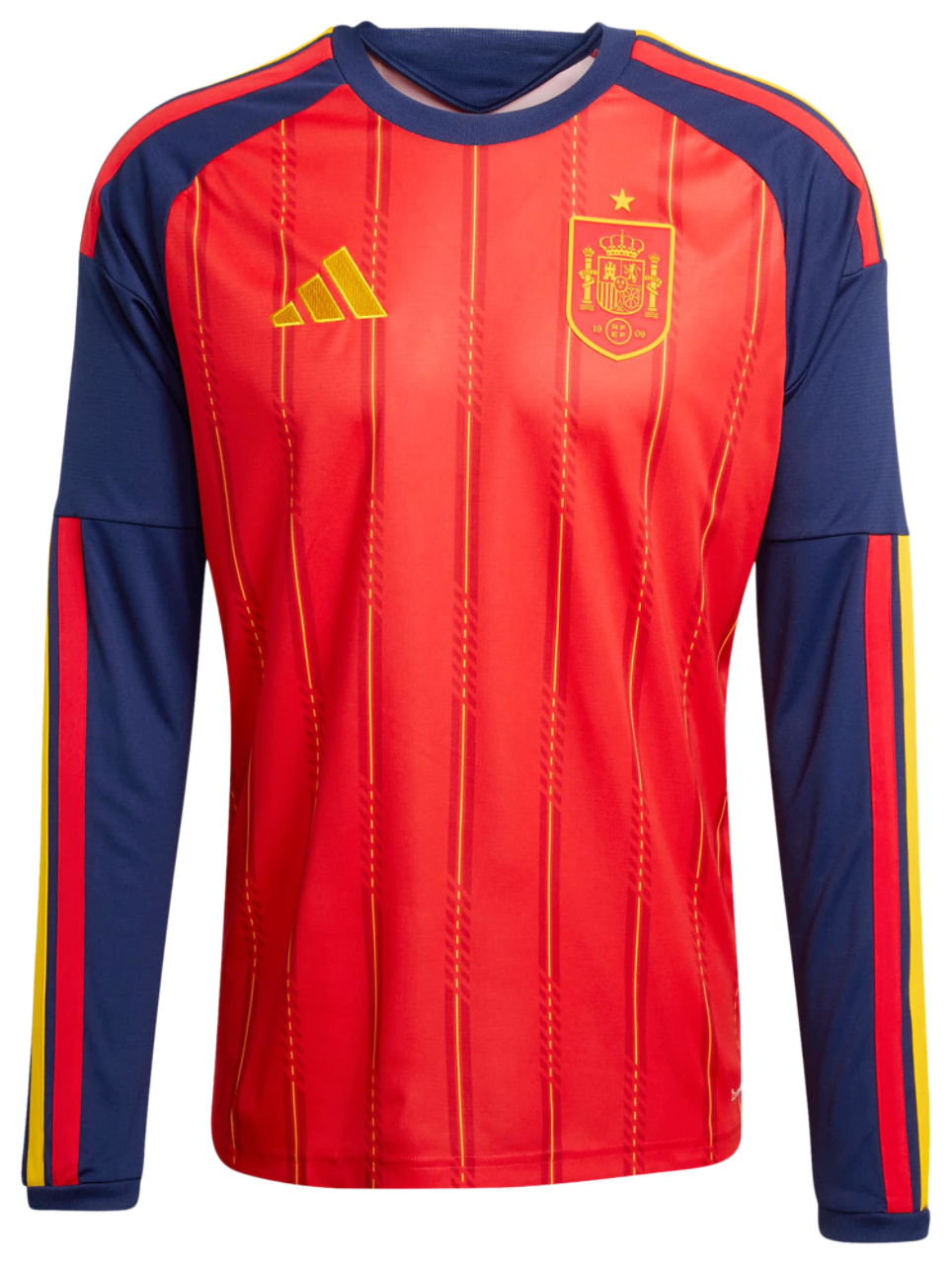 Replika domácího dresu s dlouhým rukávem adidas Španělsko 26