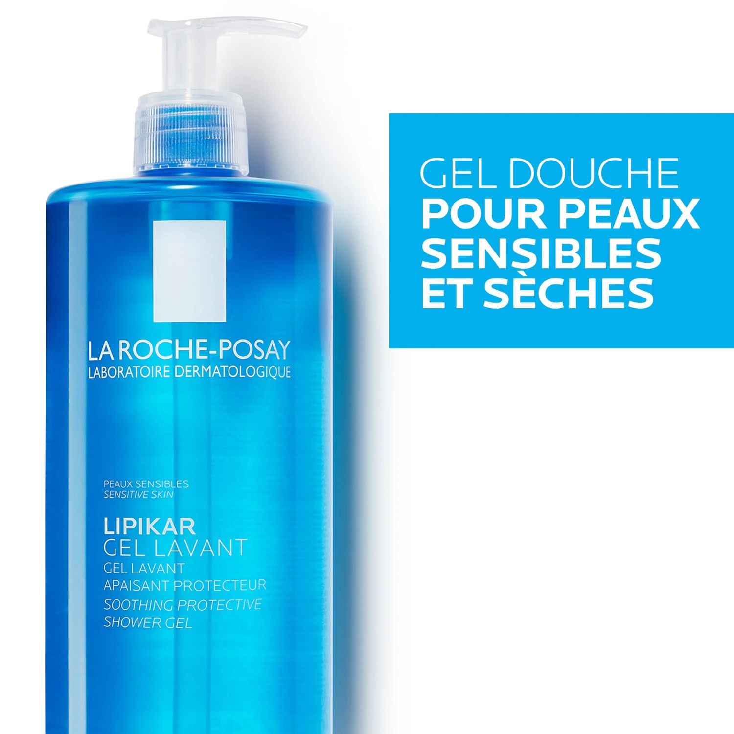 La Roche-Posay Lipikar Gel lavant apaisant protecteur 750ml