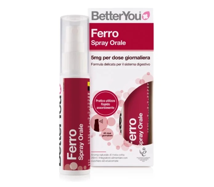 Spray Oral de Ferro AURORA Betteryou 25 ml Ferro