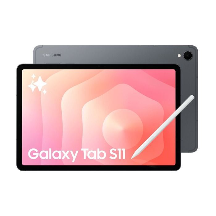 Tableta táctil Samsung Galaxy Tab S11 de 12 GB/128 GB, 5G, color gris.
