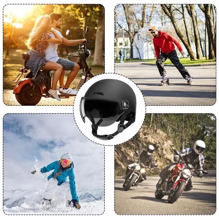 Bicycle Helmet - Electric Scooter - Enhanced Protection - Optimal Comfort - Adjustable Size