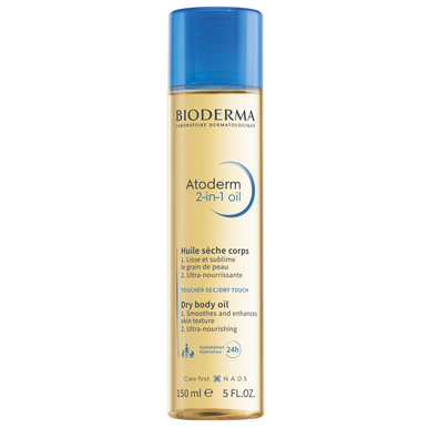 Bioderma Atoderm 2 az 1-ben száraz testápoló olaj 150 ml 150 ml