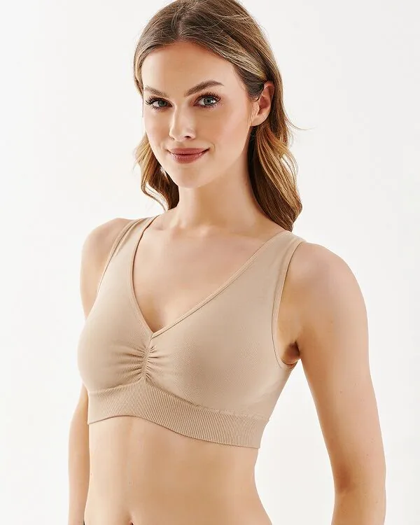 Gabriella Seamless Top Shape Natural L/XL