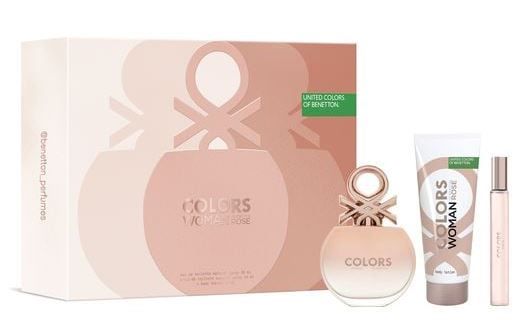 Poklon set toaletne vode Colors Woman Rose Setovi parfema za žene