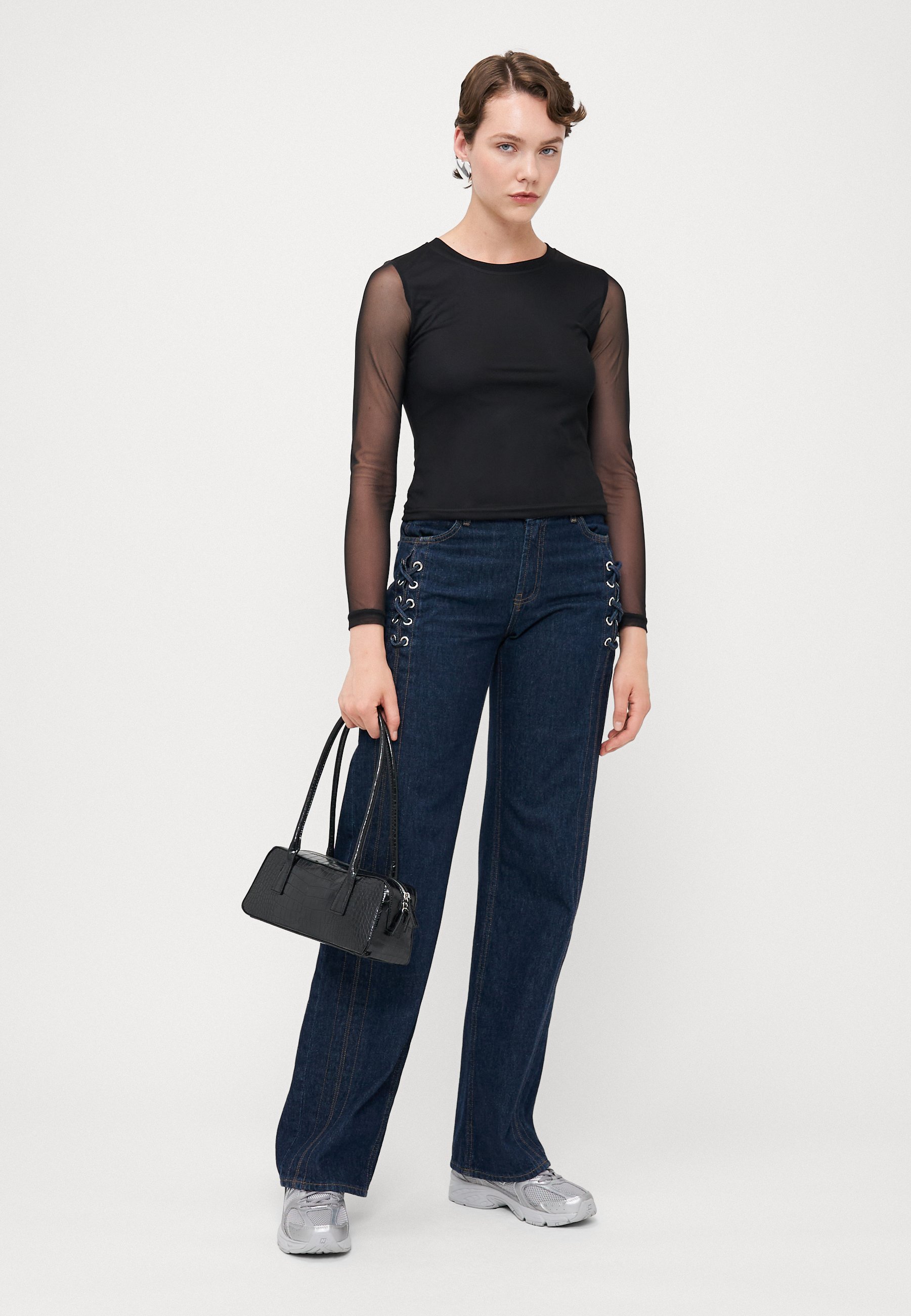 ONLY Tall ONLNOVA - Top met lange mouwen - zwart