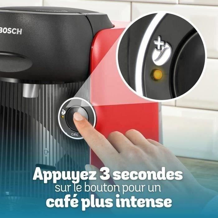Cafetera + 3 paquetes de cápsulas T-disc - BOSCH - TASSIMO FINESSE TAS163E - 1400 W - 0,7 L - Multibebida - IntensityBoost - Negra