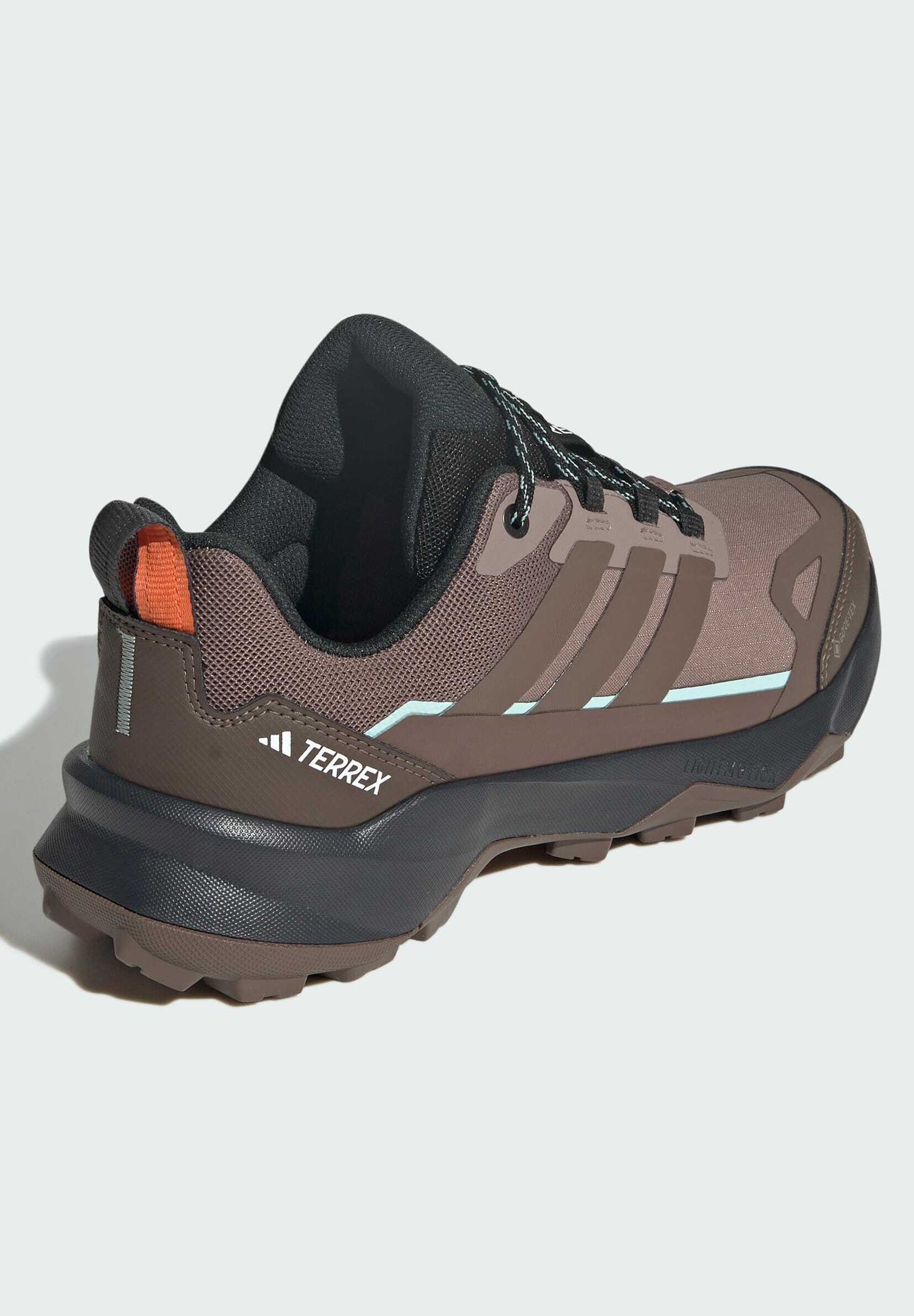 Adidas Terrex SKYCHASER AX5 GTX - Wandelschoenen - trace brown earth strata semi impact orange