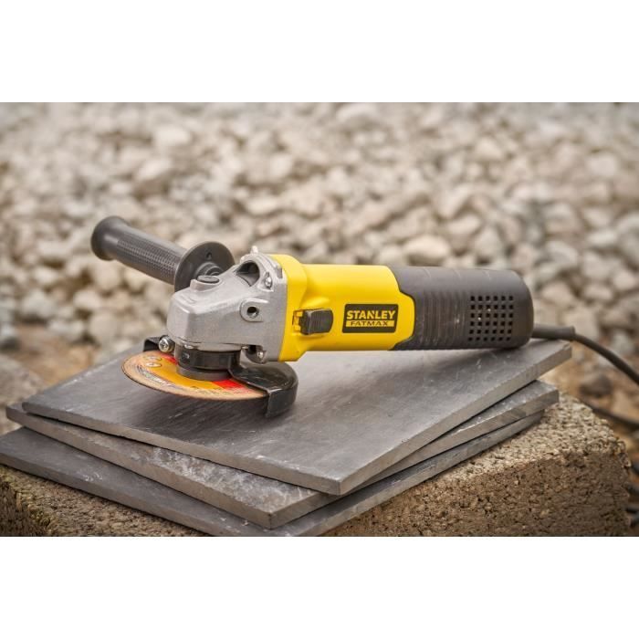 Esmerilhadeira angular com fio - STANLEY FATMAX - FMEG225VS-QS - 1100W - 125 mm