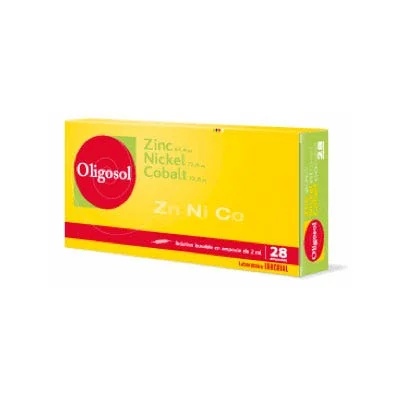 LABCATAL Oligosol Labcatal drinkoplossing met zink, nikkel en kobalt, 28 flessen, lichaamsondersteuning