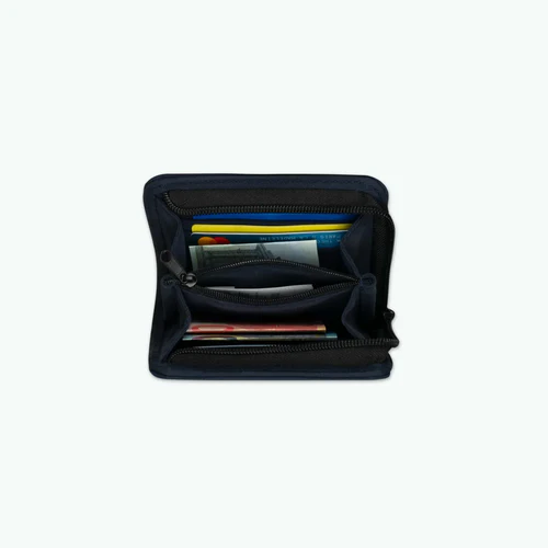 Cabaia Portefeuille Medium Nara bleu marine