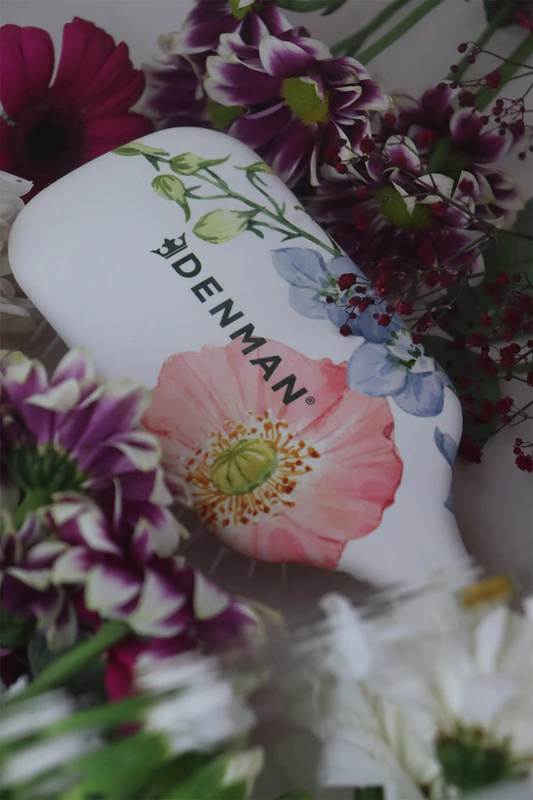 Denman Detangling D38 De luxe ontwarrende en stylende platte borstel voor alle haartypes