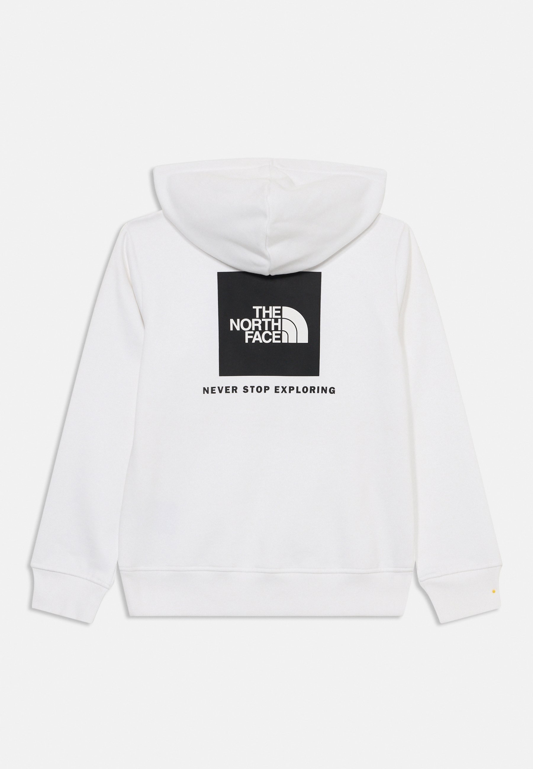 The North Face TEEN BOX NSE REGULAR HOODIE - Sweatshirt - wit/zwart