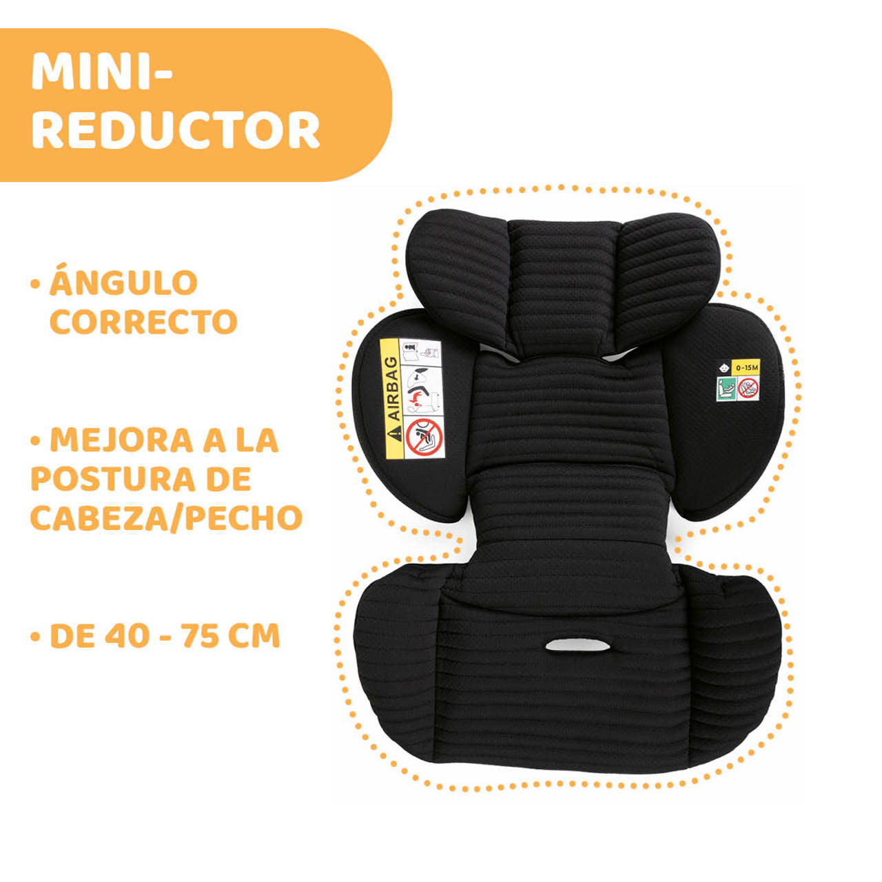 Seat3Fit i-Size Air Zip&Wash (40-125 cm) ülés