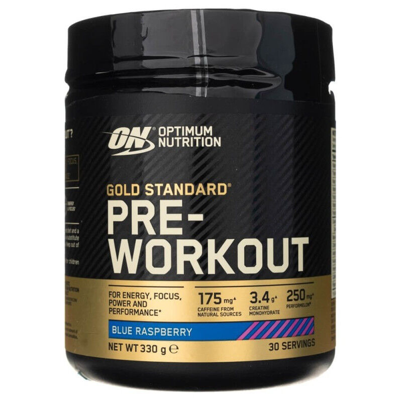 Optimum Nutrition Gold Standard Pre-Workout Blauwe Framboos