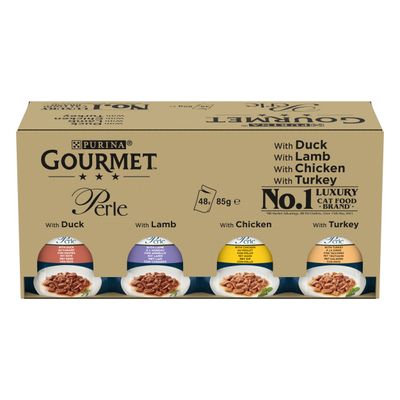 Gourmet Perle Pouches Mix Mega Pack 96 x 85 g