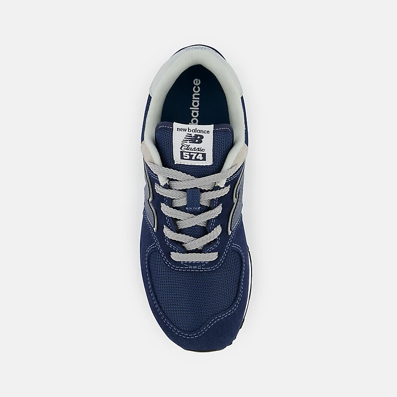 Dziecięcy 574 Core - granatowy z białym