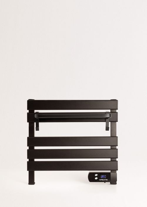Porte-serviette électrique - Create - WARM TOWEL MINI - 150W - Basse consommation - Aluminium