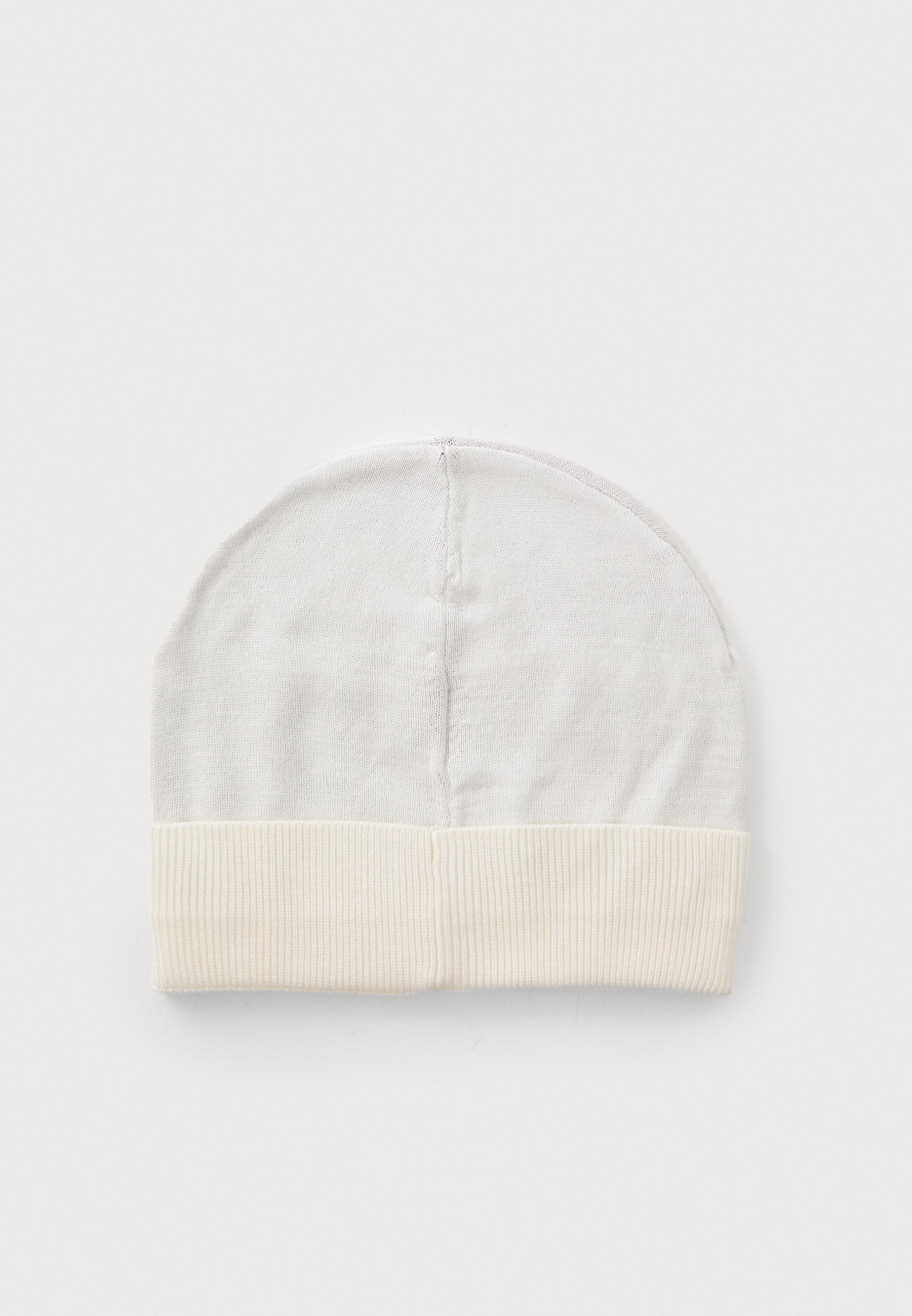 EA7 Emporio Armani MOUNTAIN VISIBILITY BEANIE UNISEX - Muts - vanille-ijs/zwart