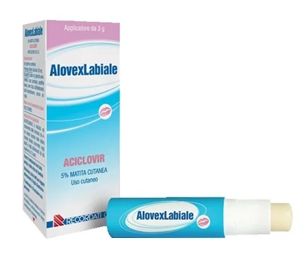 ALOVEX Alovex Labiale huidpotlood 5% Acyclovir 3 g Herpes