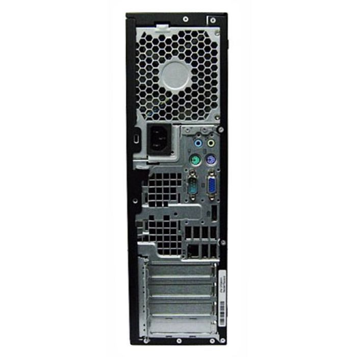 HP Compaq 6200 Pro SFF pc, Intel G630 processor, 8 GB RAM, 250 GB harde schijf, Windows 10, wifi.