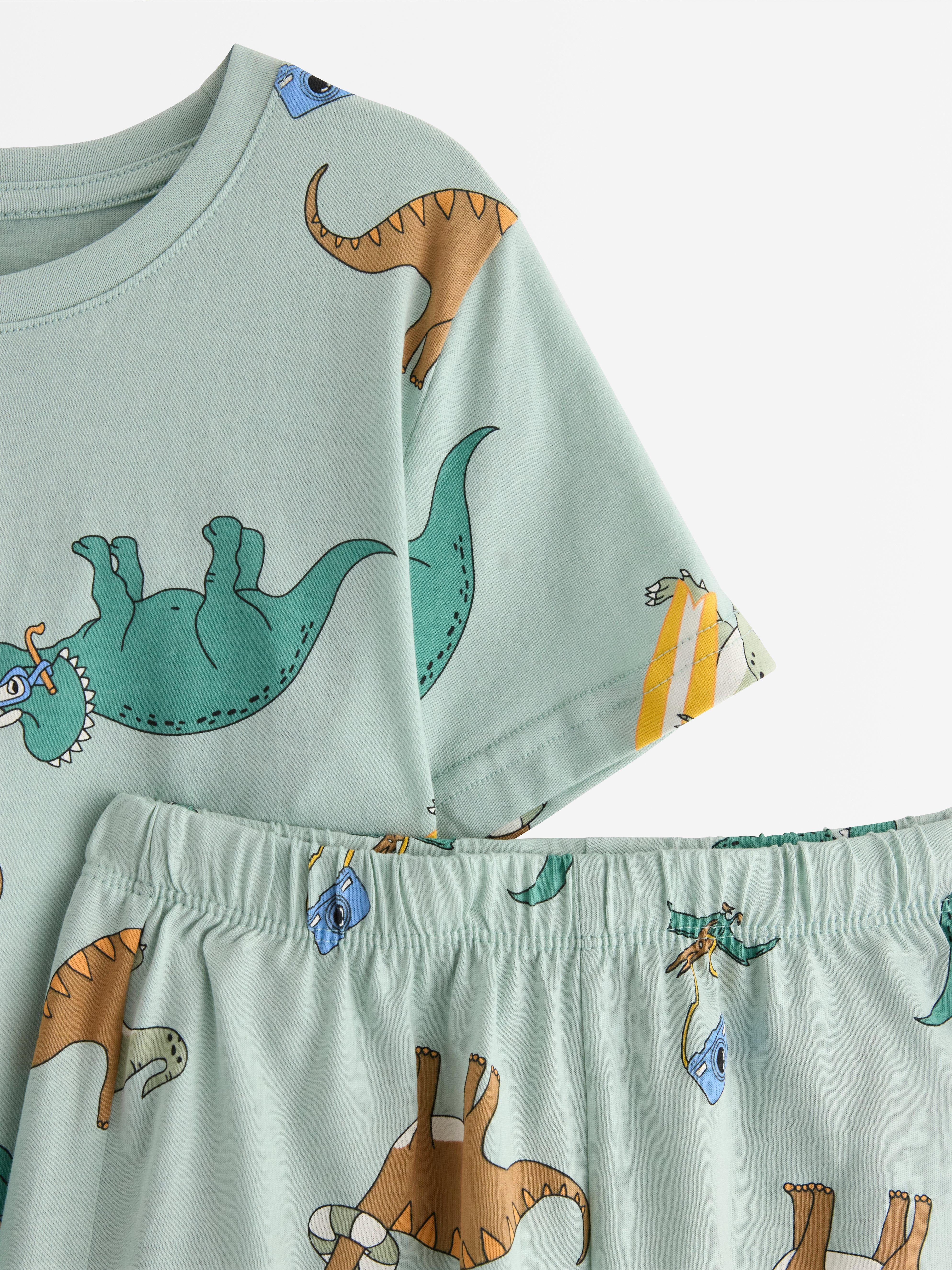 Pyjamasset Turquesa Claro Acinzentado