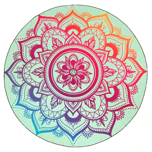  Toalla Be Crazy Mandala Rosa