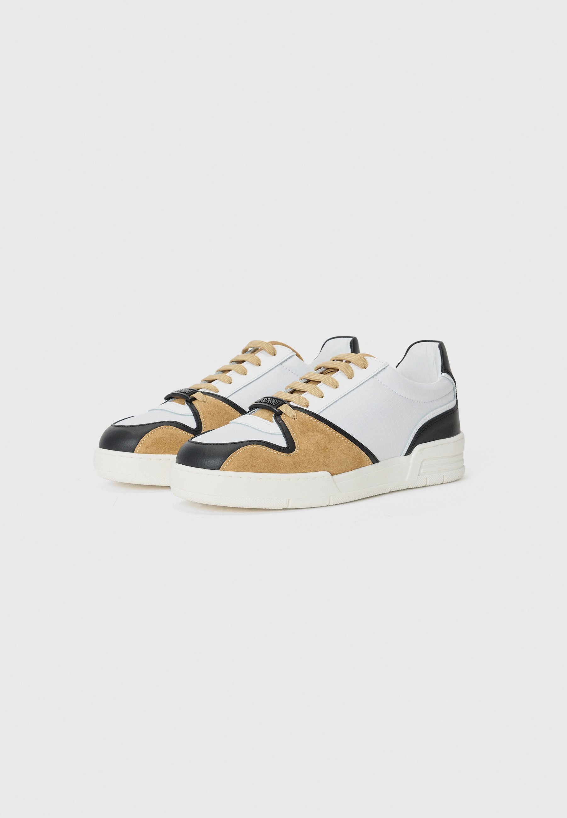 MOSCHINO Trainers - bianco/nero/beige