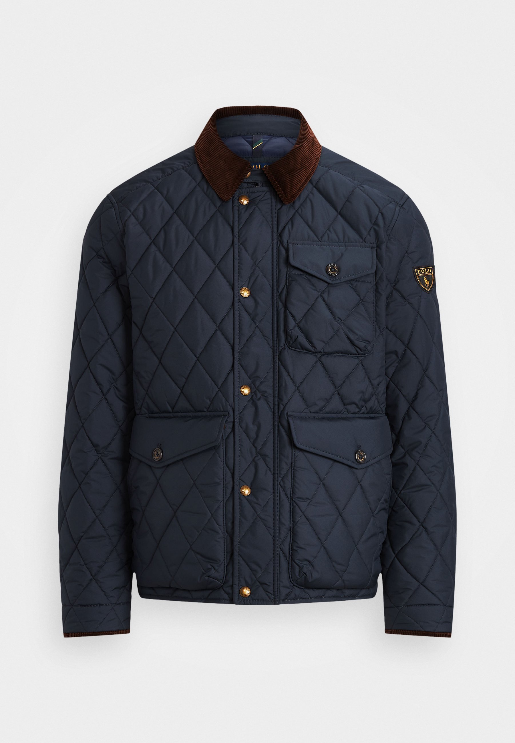 Polo Ralph Lauren THE BEATON VESTE MATELASSÉE - Veste légère - Bleu marine