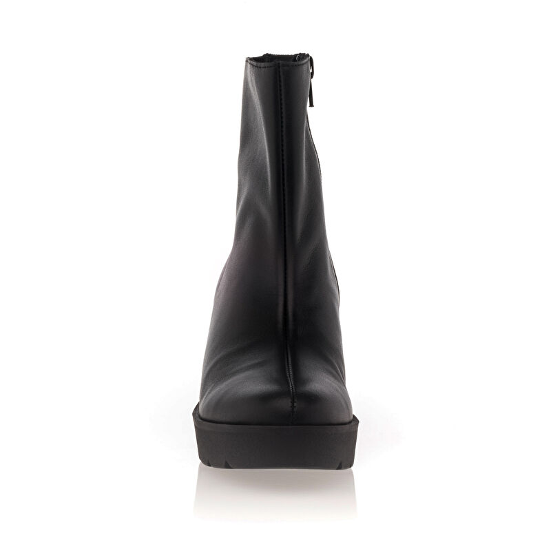 Schwarze Damenstiefel / Stiefeletten