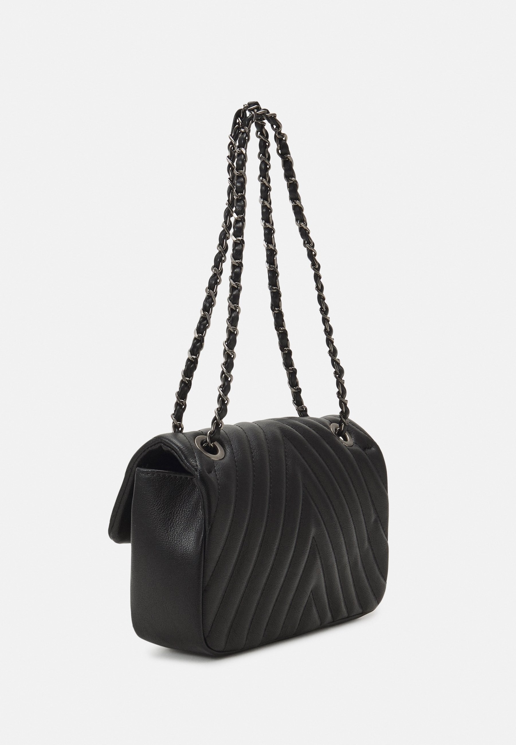 Sac bandoulière Gina Tricot - noir