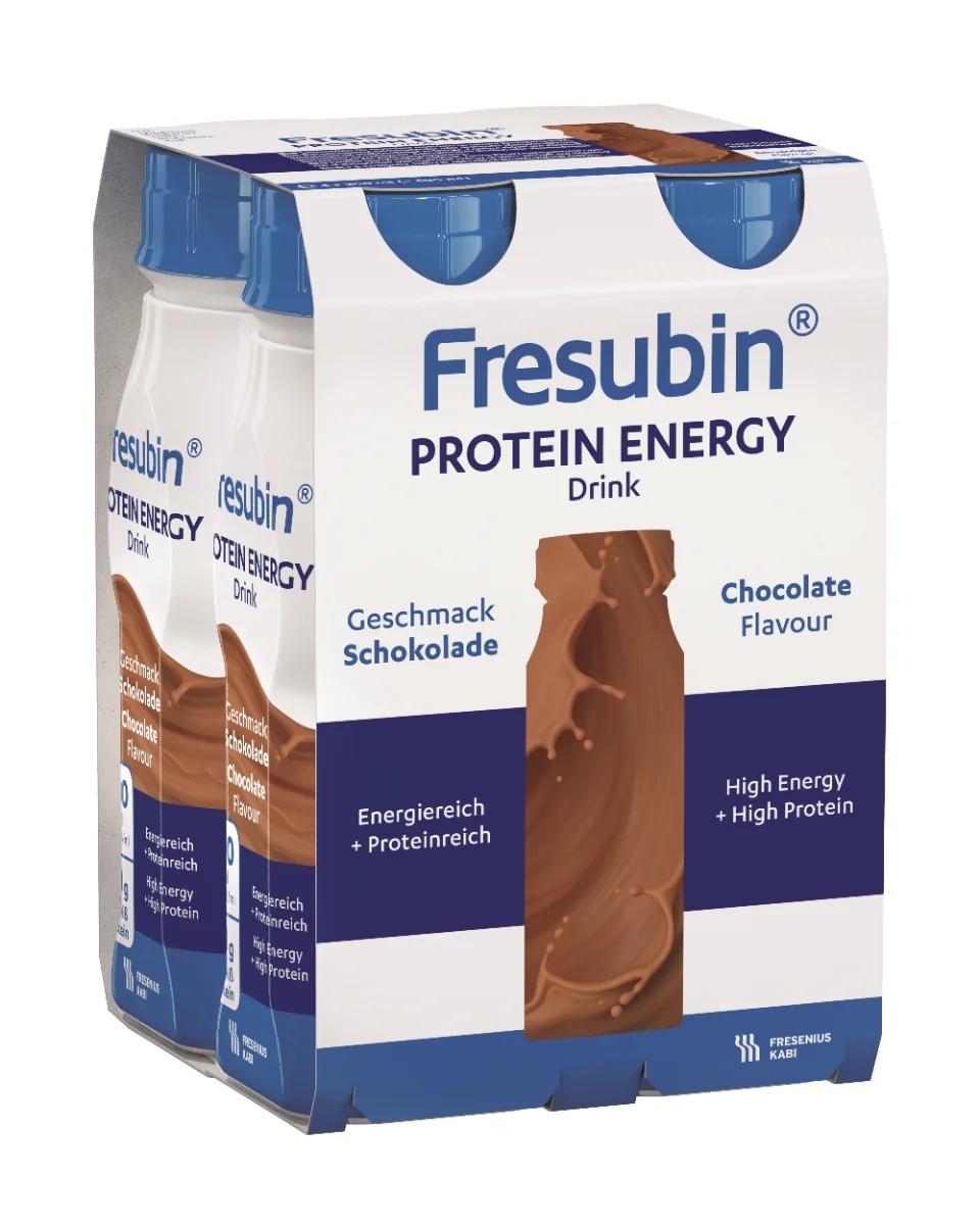 FRESUBIN Bebida energética proteica Fresubin sabor chocolate 4 x 200 ml Malnutrición