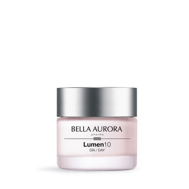 Bella Aurora Lumen 10 -päivävoide tummille läiskille, ikääntymistä ehkäisevä ja pigmenttimuutoksia ehkäisevä kasvovoide, 50 ml