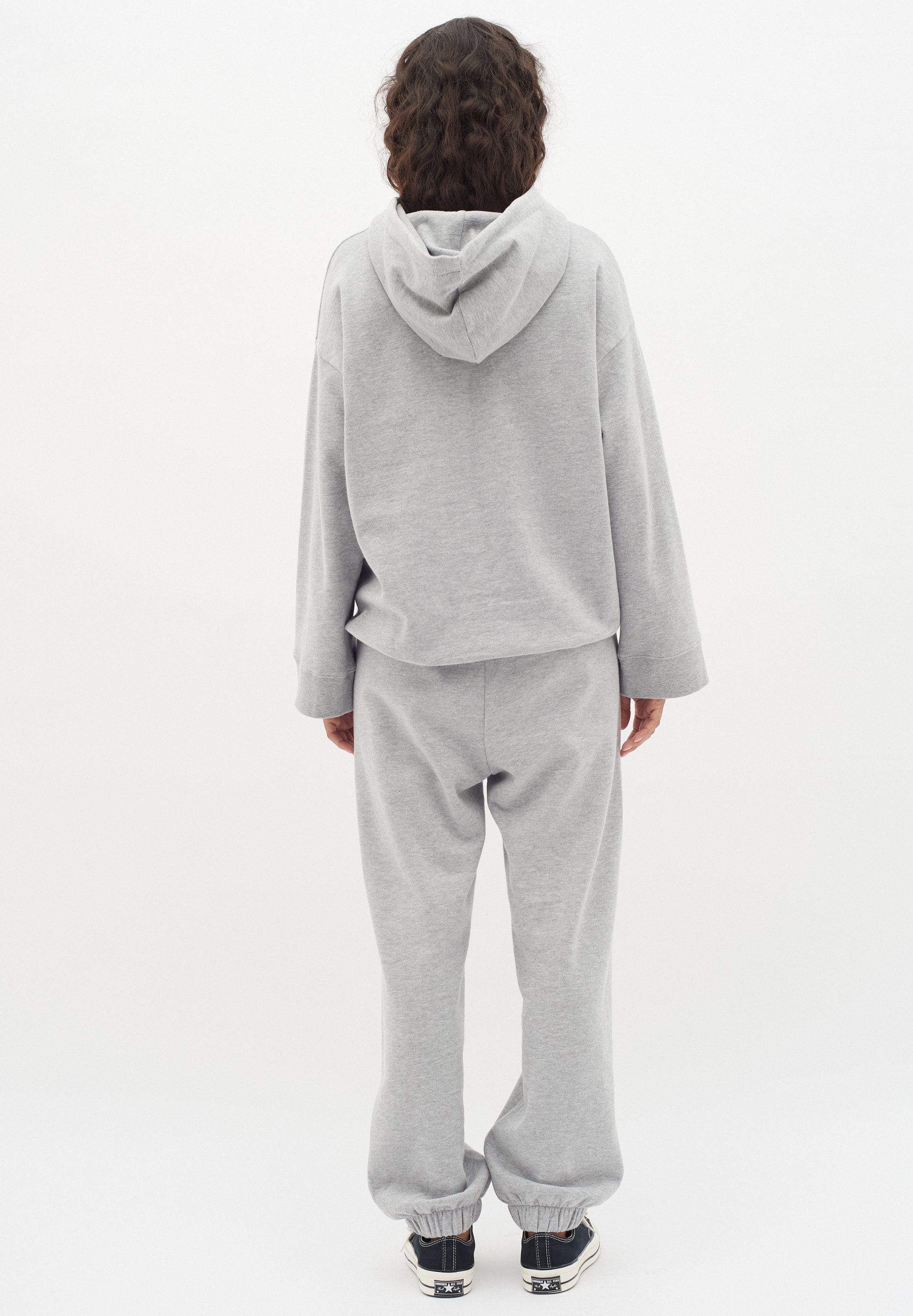 Felpa con cappuccio InWear LANE BASE - grigio chiaro mélange