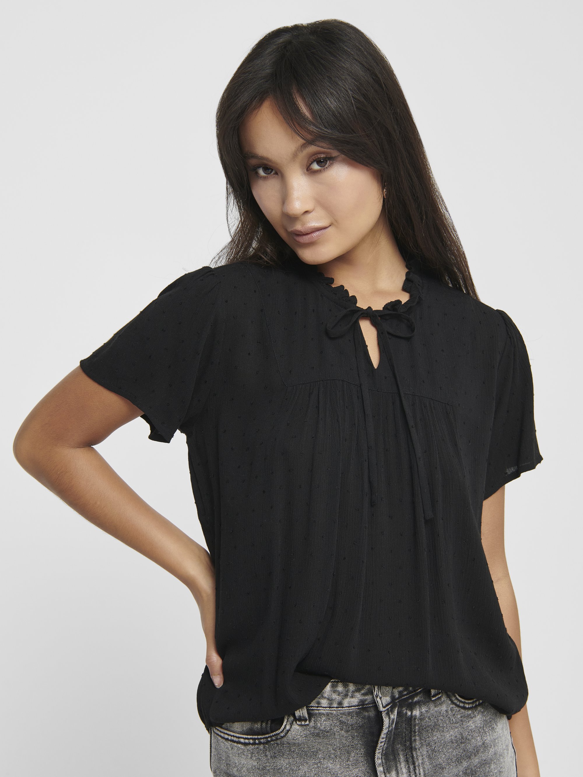 JDY JDYLIMA LIFE - Bluse - schwarz