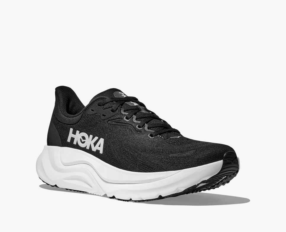 HOKA Arahi 8 Zwart/Wit