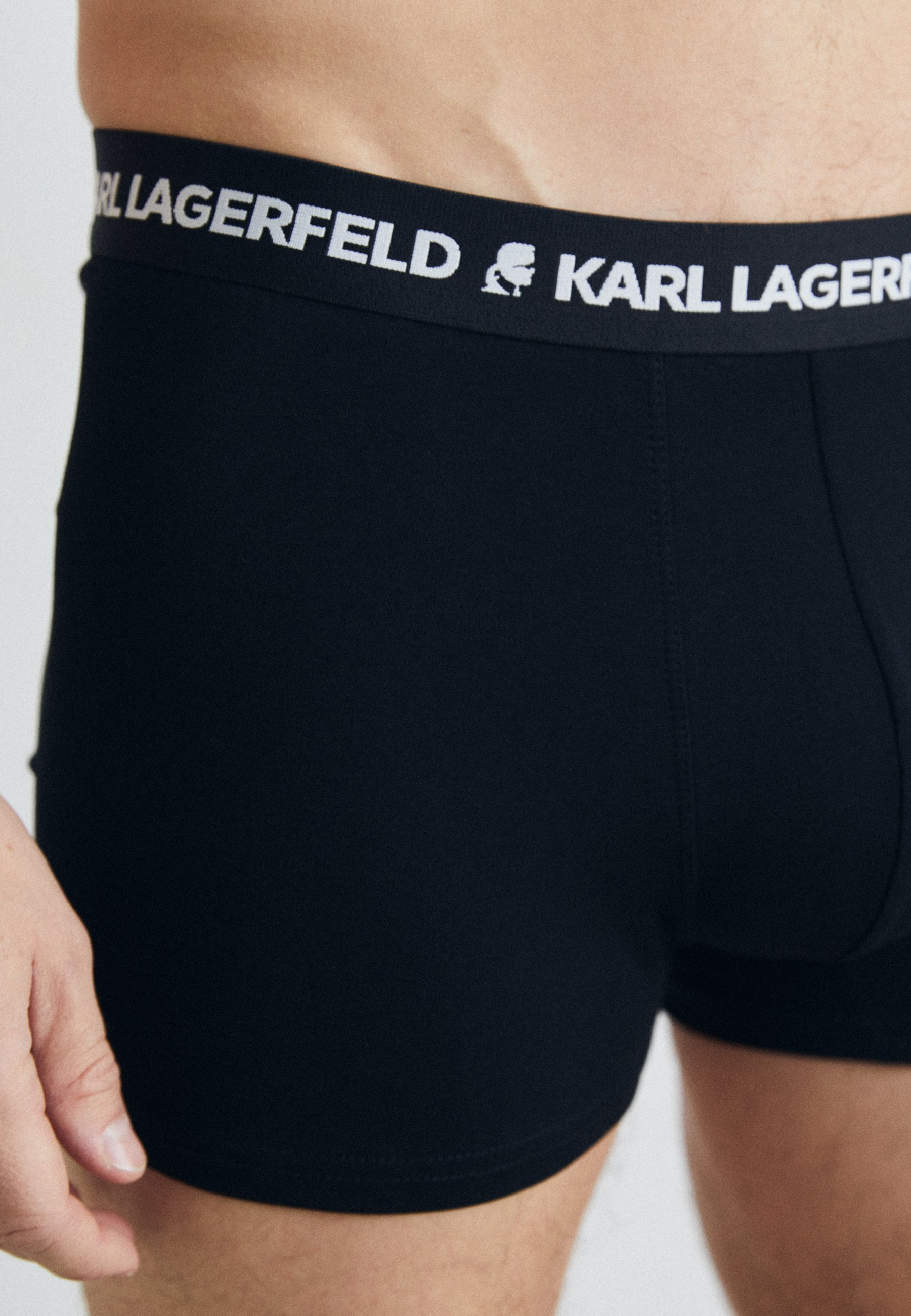 KARL LAGERFELD LOGO TRUNK 5-PACK - Boxershorts - zwart