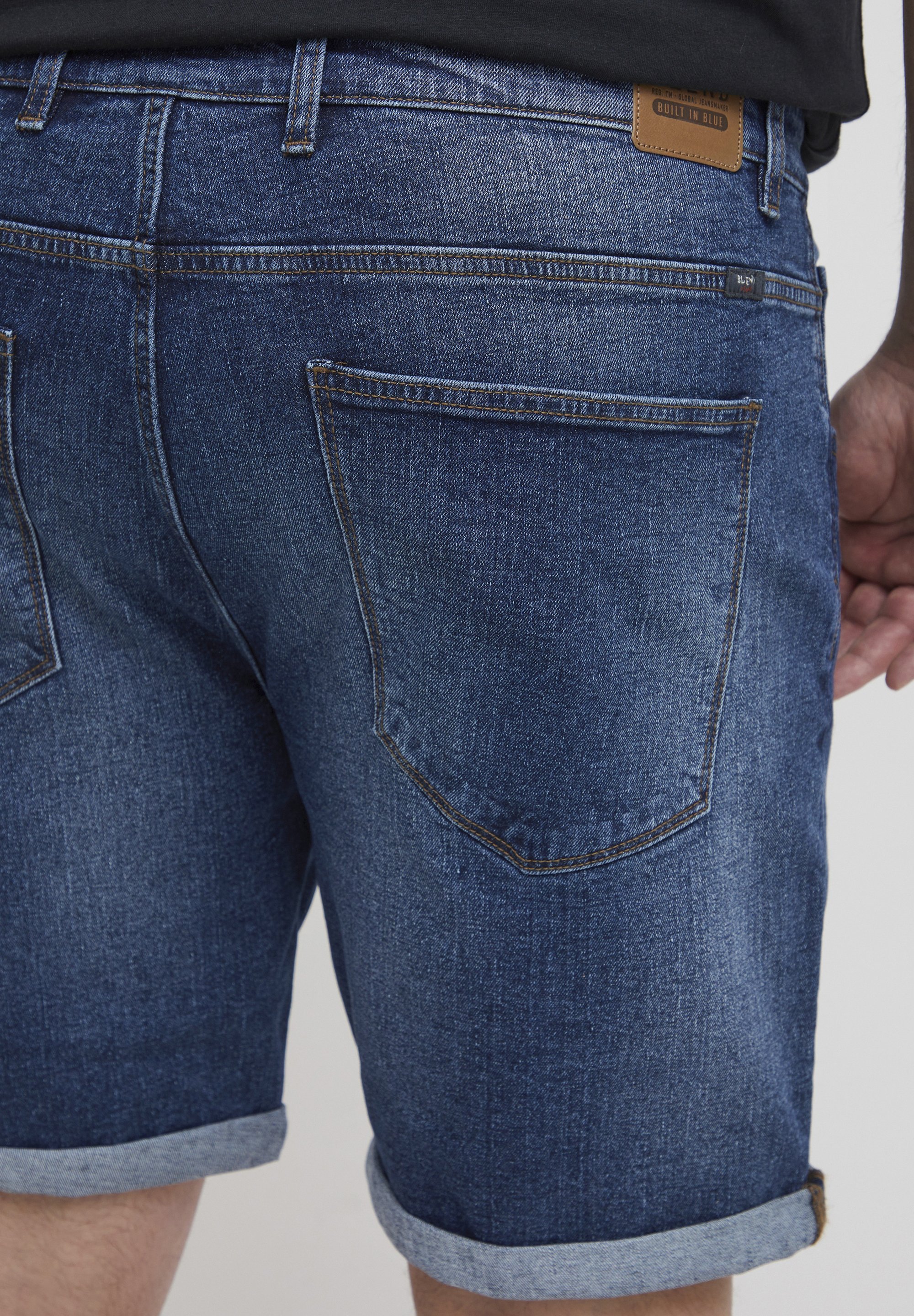 Short en jean Blend BHBJOEL coupe classique - denim bleu moyen