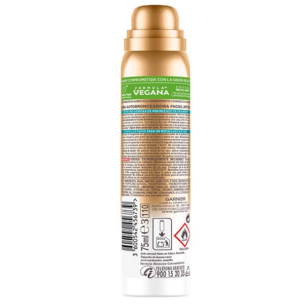 Naturlig Bronzer Intens Selvbruner Mist | 1ML