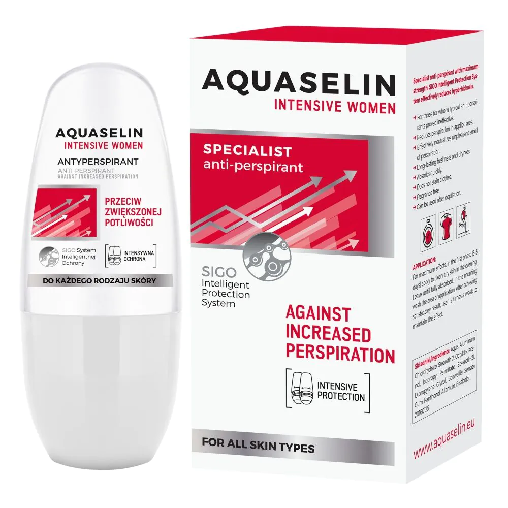 Aquaselin Deo Ap Intensive przeciw Zwiększonej Potliwości