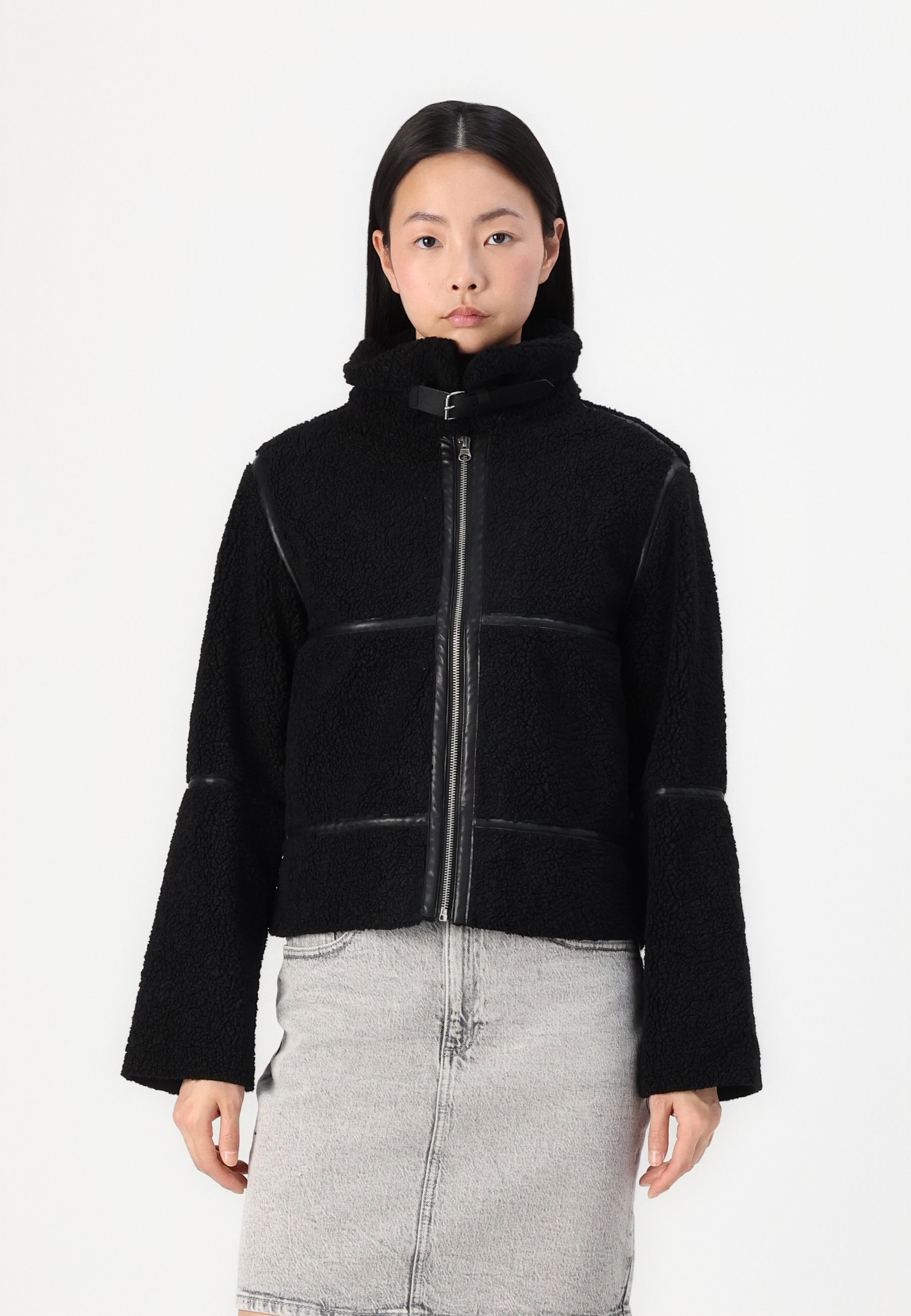 JDY JDYFROSTY VESTE COURTE - Veste d'hiver - noire