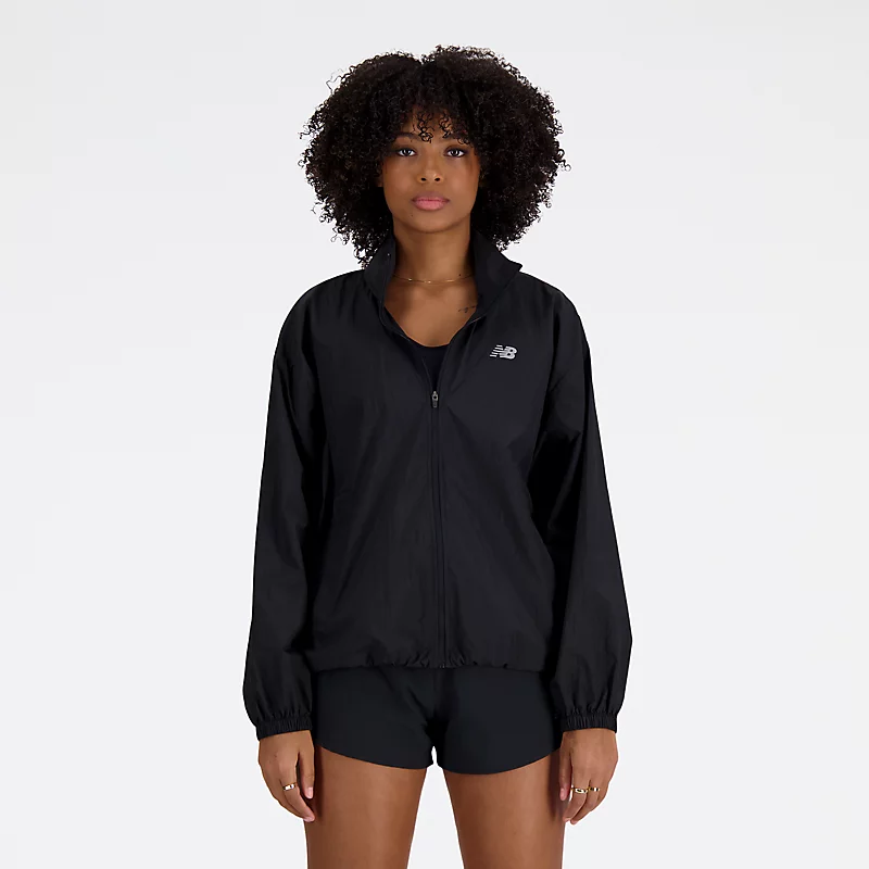Packbare Damenjacke – SCHWARZ