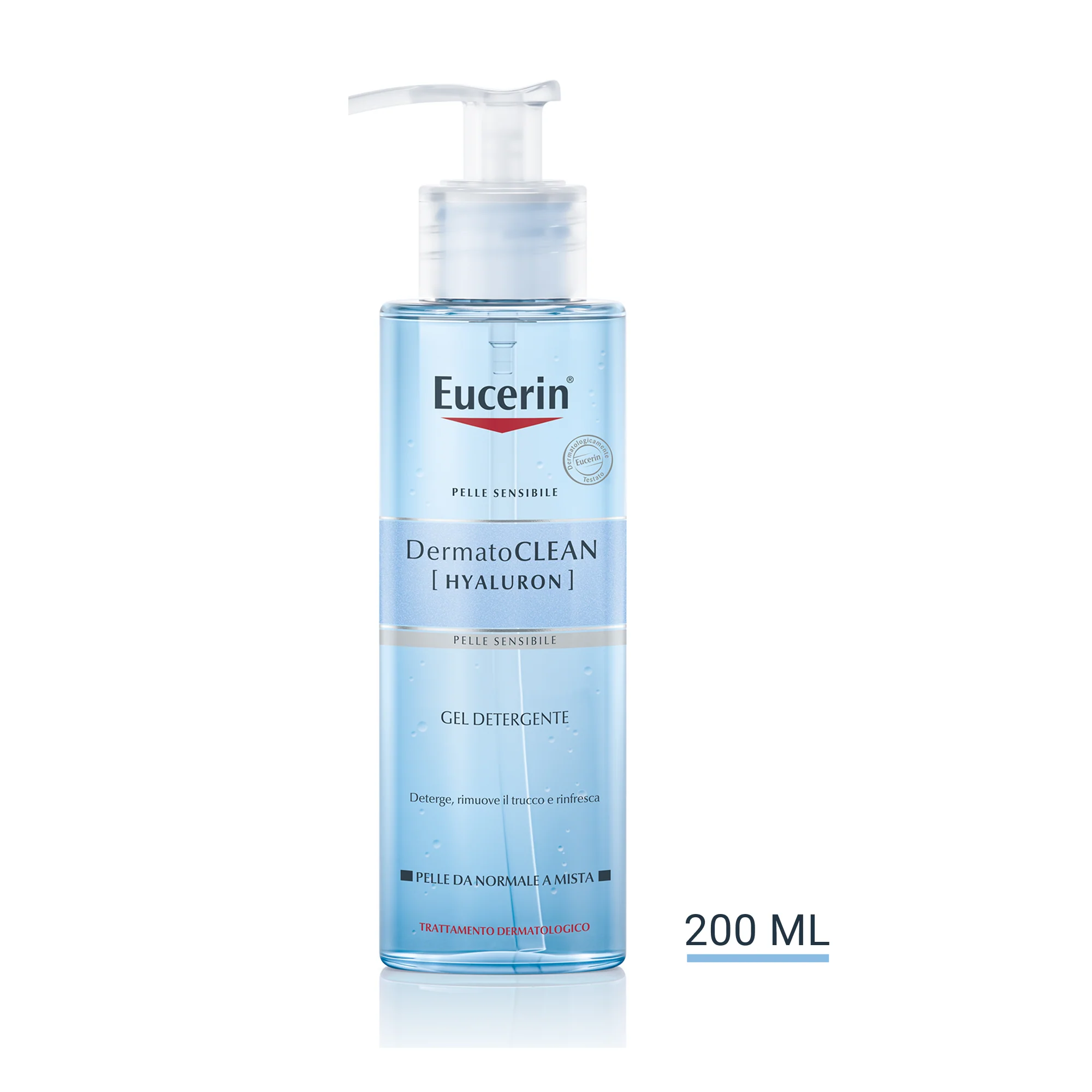 DermatoClean [Hyaluron] DermatoCLEAN Gel Detergente Rinfrescante - Gel detergente viso